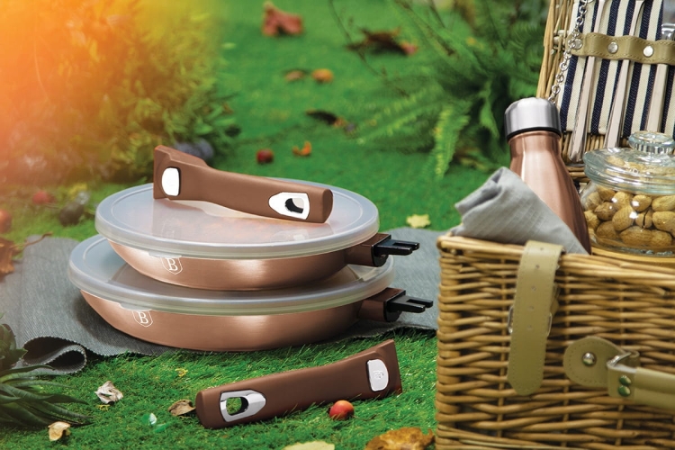 Zestaw 3 patelni indukcja Berlinger Haus BH-7054