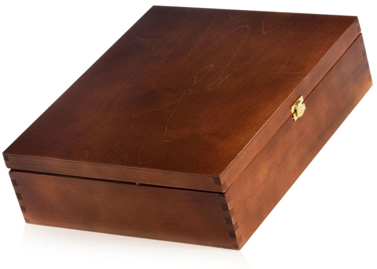 Zestaw do whisky Bohemia CLASSICO 6+1 w skrzynce z GRAWEREM