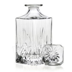 Ekskluzywny zestaw do whisky Bohemia Crystalite CLASSICO 6+1