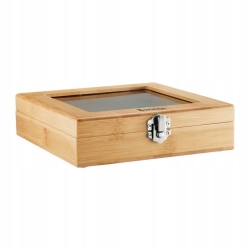 AMBITION Bolero akcesoria do wina korkociąg korek 5el. w bambusowym etui