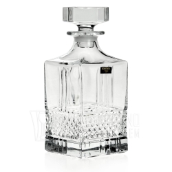 Kryształowy zestaw do whisky Bohemia Elegante 6+1