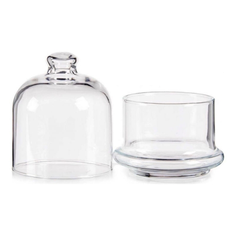 Przejdź do produktu Szklany pojemnik z kloszem na cytrynę, pomidora PASABAHCE Basic  10,1 cm