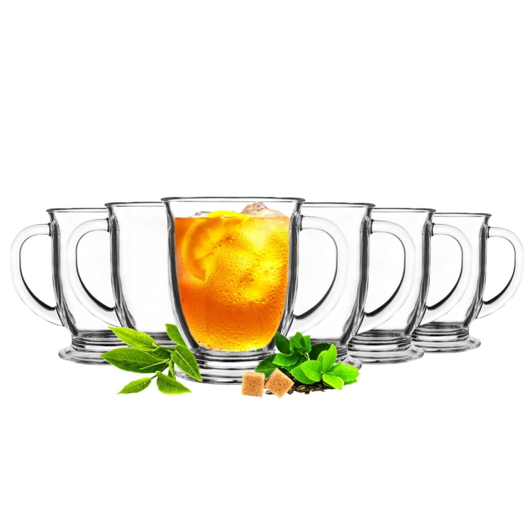 Szklanki do kawy herbaty XXL Kubas 400ml 12 sztuk