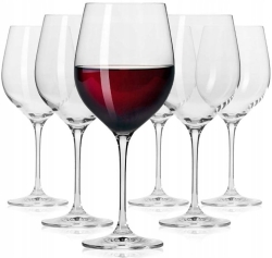 Komplet zestaw kieliszki do wina szampana KROSNO Harmony 18el
