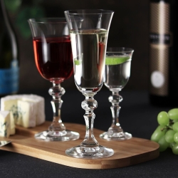 Kieliszki do szampana KROSNO Prestige KRISTA 150/165ml