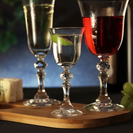 Przejdź do produktu Kieliszki do wódki KROSNO KRISTA-DECO 50ml