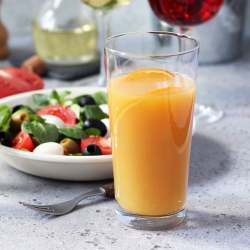 Wysokie szklanki do napojów wody KROSNO Pure 350/380ml