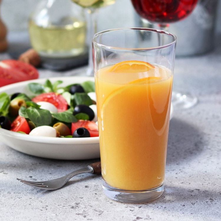 Wysokie szklanki do napojów wody KROSNO Pure 350/380ml