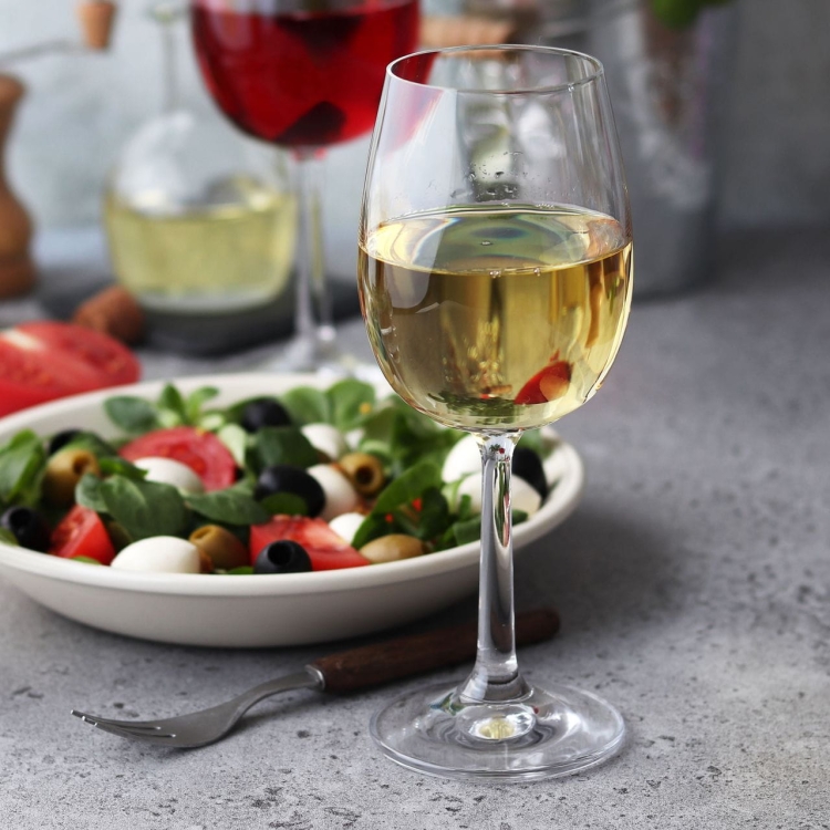 Kieliszki do wina białego KROSNO Pure 250 / 280 ml