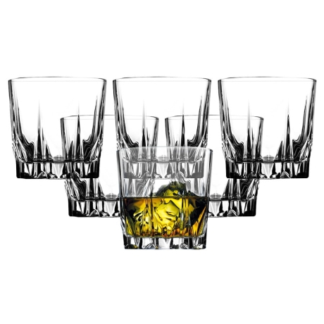 Przejdź do produktu PASABAHCE KARAT szklanki do whisky 300 ml 6szt