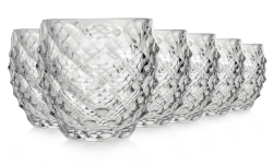 Kryształowe szklanki do whisky Bohemia Morris 340ml 6szt