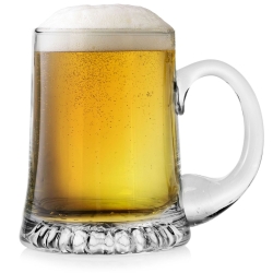 Solidny Kufel z rączką do piwa Edwanex GWIAZDA 500ml 1szt