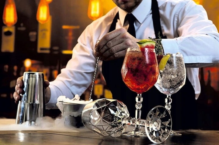 Kryształowe kieliszki do wina drinków RCR Alkemist 670ml