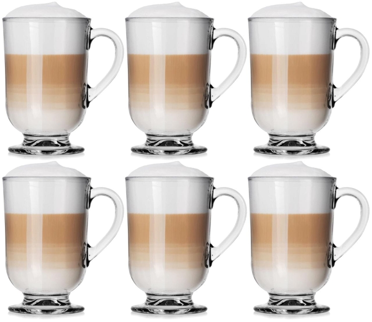 Kubki szklanki do kawy latte herbaty 310ml WERONA