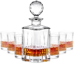BOHEMIA Prestige Herman zestaw do Whisky 6+1