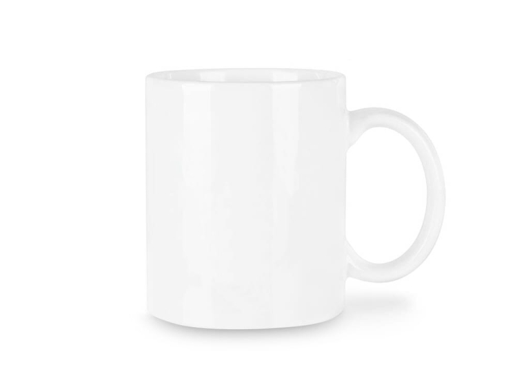 Biały kubek ceramiczny RITA do kawy herbaty 300ml