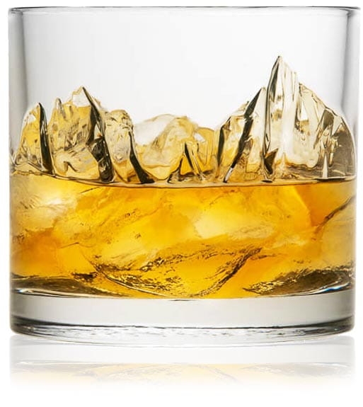 Szklanka do whisky JASŁO Polskie GÓRY na prezent | RYSY