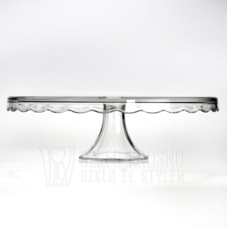 Patera na tort / tortownica JASŁO Falbanki 32cm