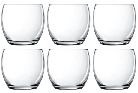 Przejdź do produktu LUMINARC Versailles szklanki do whisky soku wody 350ml