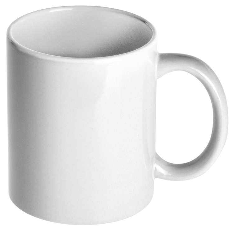 Biały kubek ceramiczny RITA do kawy herbaty 300ml