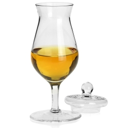 Degustacyjny kieliszek do whisky z pokrywką 100ml - Handmade