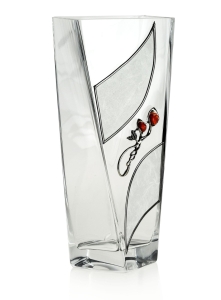 Ekskluzywny wazon ze szlachetnym kamieniem 080 Karneol