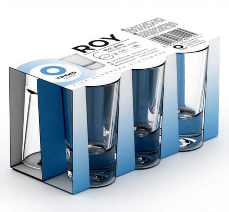 Kieliszki do wódki likieru Trend Glass ROY Shot 28ml