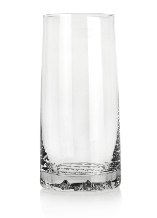 Piękne szklanki long drink do soku wody KROSNO Fjord 350ml 6szt