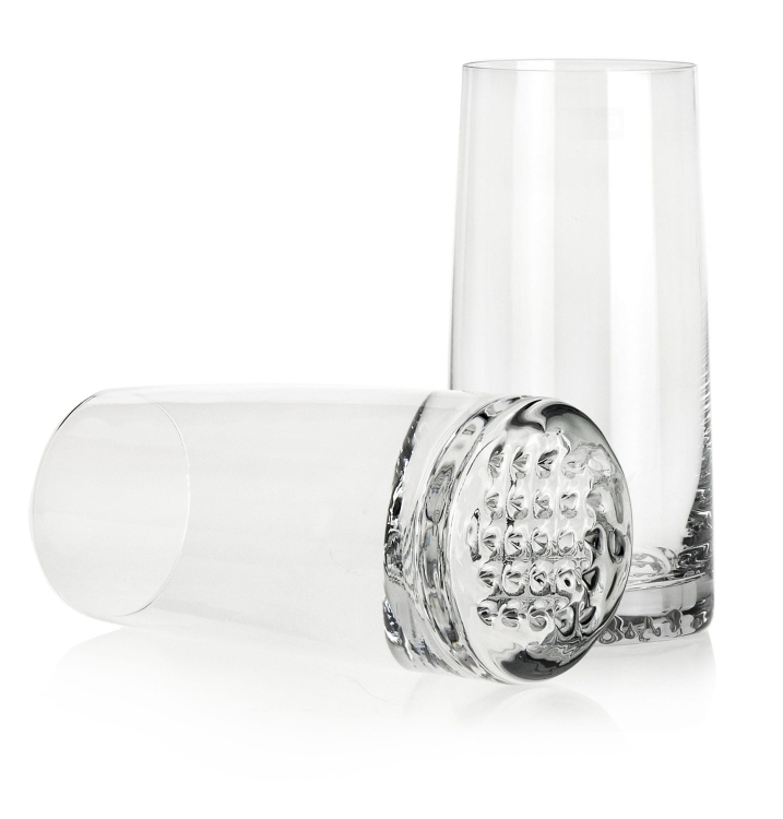 Piękne szklanki long drink do soku wody KROSNO Fjord 350ml 6szt