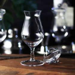 Degustacyjny kieliszek z pokrywką do whisky 100ml - Handmade