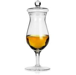 Degustacyjny kieliszek z pokrywką do whisky 100ml - Handmade