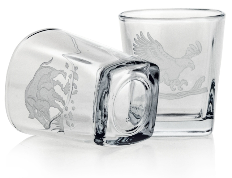 Komplet do whisky 6+1 "Myśliwski" karafka + szklanki w skrzynce (6)