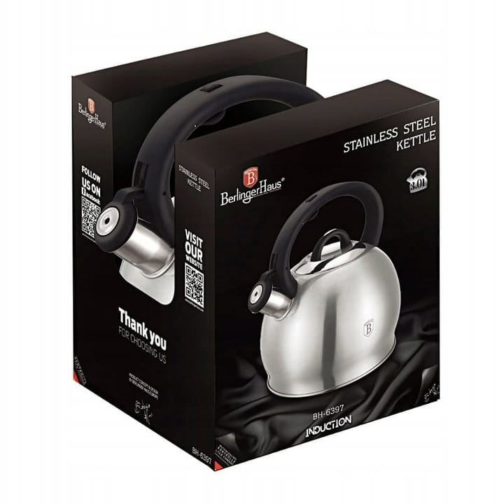 Berlinger Haus CZAJNIK Z Gwizdkiem 3L Indukcja Gaz BH-6397
