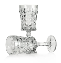 Kryształowe kieiszki do wina wody Bohemia DIAMOND 200 ml