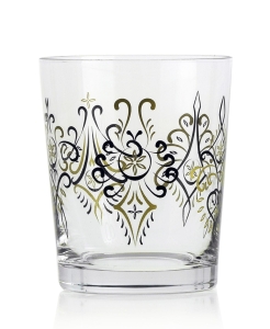 Szklanki ze wzorem góralskim Krosno FOLK Parzenica 6x 250ml