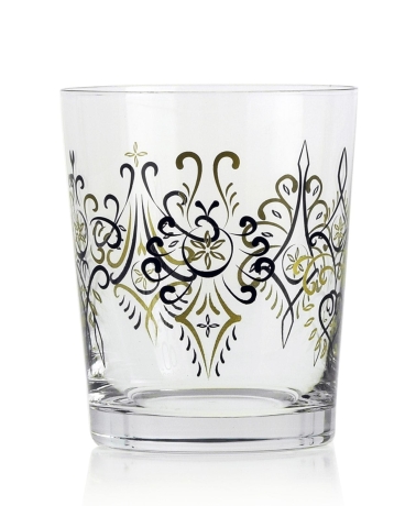 Przejdź do produktu Szklanki ze wzorem góralskim do wody soku napojów KROSNO Parzenica 250ml