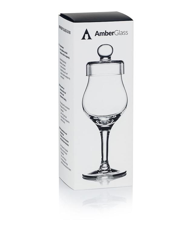 Degustacyjny kieliszek z pokrywką do whisky 100ml