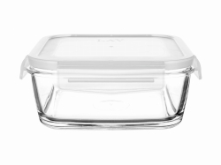 Pojemnik szklany z przykrywką zamykany LAV 1L