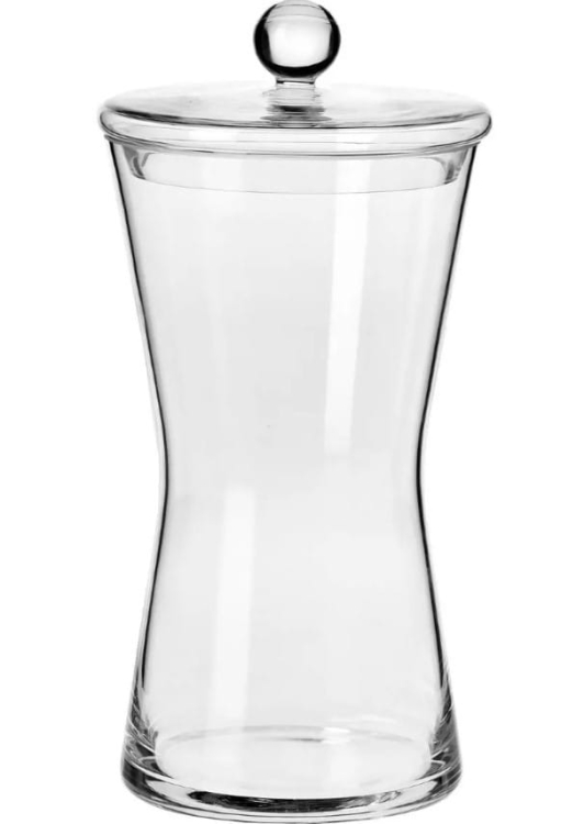 DUŻY Pojemnik kuchenny z przykrywką KROSNO klepsydra