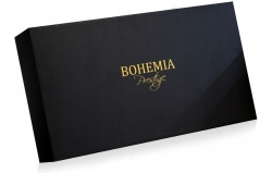 Kieliszki do szampana złote Bohemia MIRADOR 180ml