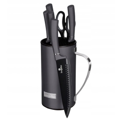 Berlinger Haus komplet noże stojak Carbon BH-2600