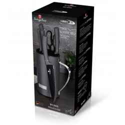 Berlinger Haus komplet noże stojak Carbon BH-2600