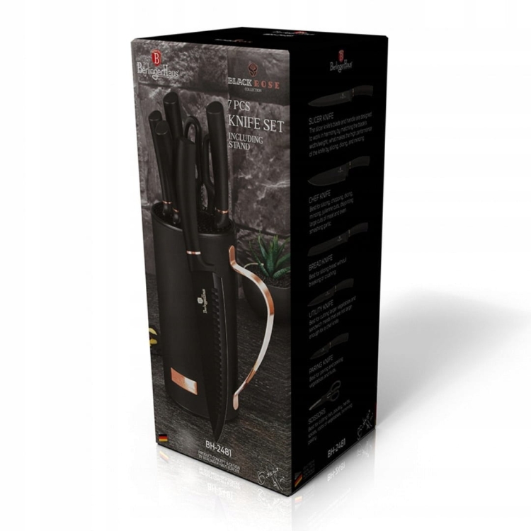 Berlinger Haus komplet noże stojak BH-2481