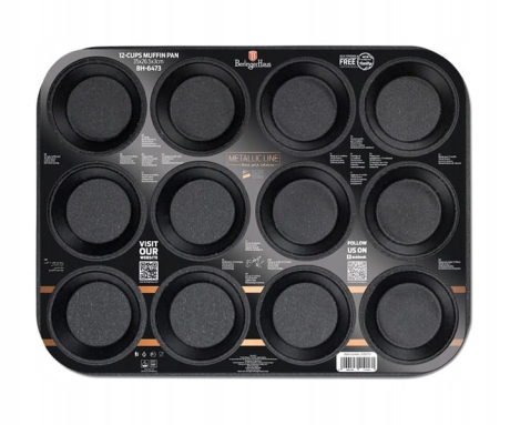 Przejdź do produktu Forma do muffinek babeczek Berlinger Haus BH-6473