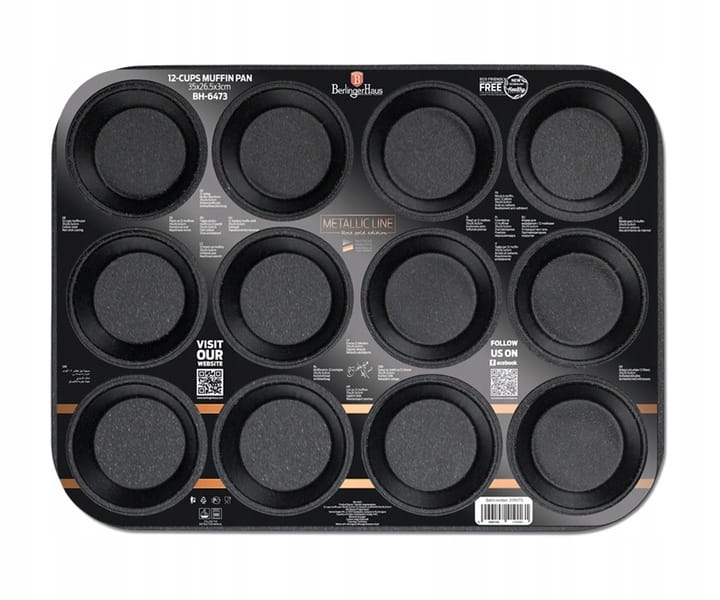 Forma do muffinek babeczek Berlinger Haus BH-6473