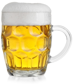 Klasyczne kufle z rączką do piwa ARCOROC Britannia 570ml | 6szt