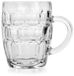 Klasyczne kufle z rączką do piwa ARCOROC Britannia 570ml | 6szt