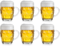 Klasyczne kufle z rączką do piwa ARCOROC Britannia 570ml | 6szt