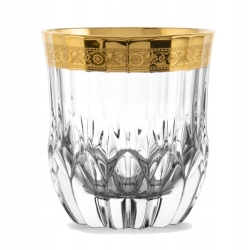 Szklanki do whisky złote Bohemia MIRADOR 350ml