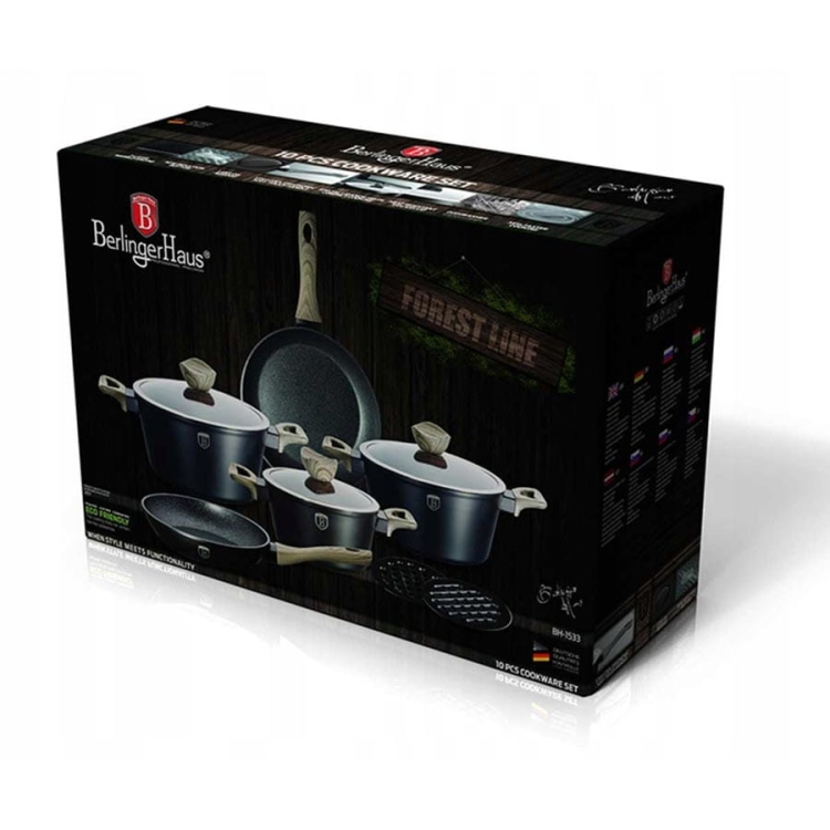 Zestaw garnków indukcja Berlinger Haus BH-1536
